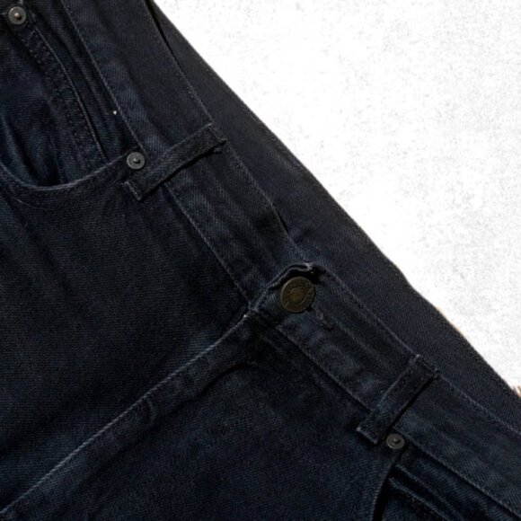 Calvin Klein Jeans Raf Simons  Designed 205W39NYC Waist Black Denim Size 32x33 - Picture 3 of 5